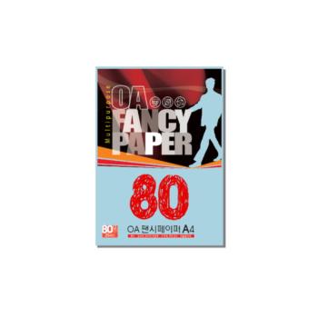 OA팬시페이퍼A4 80g(P43/연청색/25매/두성)