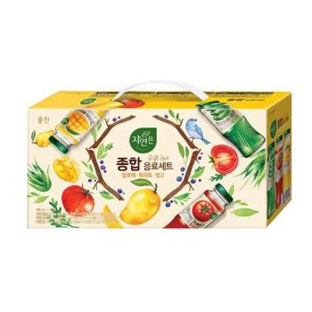 자연은 종합 음료세트(12개입/알로에 토마토 망고/박스/웅진)