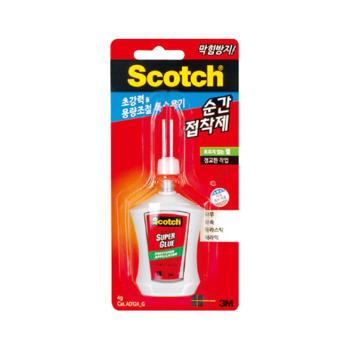 스카치 순간 접착제(AD124-G/젤/4g/3M) 스카치 순간 접착제(AD124-G/젤/4g/3M)