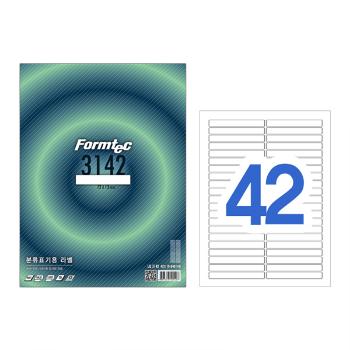 분류표기용 라벨(LQ-3142/20매/42칸/한국폼텍)