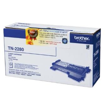 <업체별도배송>TN-2280(브라더/토너/검정/2.6K) (주)오피스디포 코리아