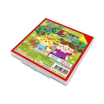 양면색종이(케이스/20색 100매/종이나라) 양면색종이(케이스/20색 100매/종이나라)