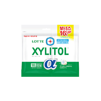 자일리톨 알파 오리지날리필(102g/롯데웰푸드)