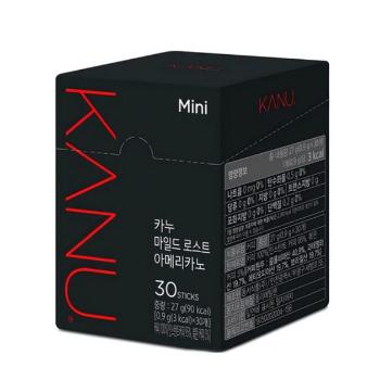 맥심카누 마일드 로스트 아메리카노 미니(0.9g*30T/동서식품)