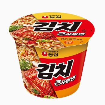 김치 큰사발면(112g*16개/BOX/농심) 김치 큰사발면(112g*16개/BOX/농심)