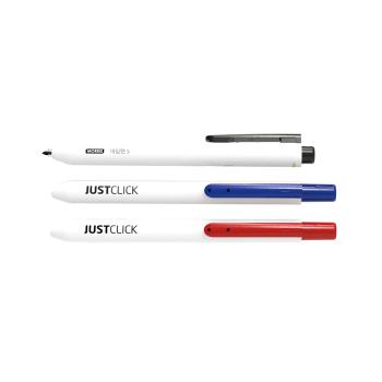 JUST CLICK 네임펜 S(MRN-102/청/1자루/모리스)