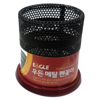 원목원형펜꽂이(망사/이글) 원목원형펜꽂이(망사/이글)