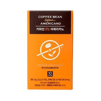 커피빈 캡틴 아메리카노(1.6g*10T)