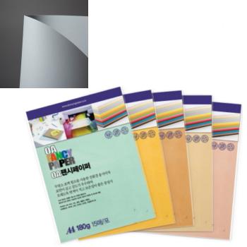 OA팬시페이퍼A4 180g(R17/회색/15매/두성) OA팬시페이퍼A4 180g(R17/회색/15매/두성)