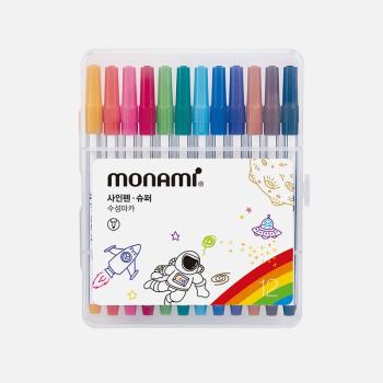 사인펜슈퍼(12색/모나미) (주)오피스디포 코리아