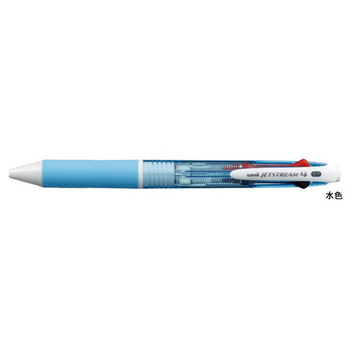 제트스트림 4색볼펜(0.7/SXE4-500-07/하늘바디/1자루/MITSUBISHI)