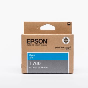 <업체별도배송>T760200(엡손/잉크/파랑) (주)오피스디포 코리아