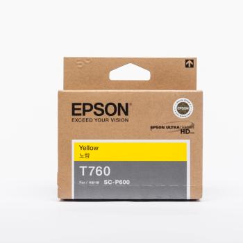 <업체별도배송>T760400(엡손/잉크/노랑) (주)오피스디포 코리아