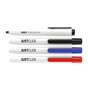 JUST CLICK 화이트 보드마카 M(MRW-106/흑/1자루/모리스) JUST CLICK 화이트 보드마카 M(MRW-106/흑/1자루/모리스)