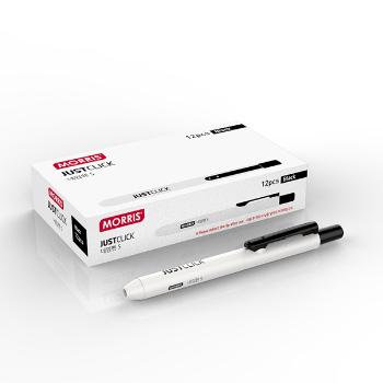 JUST CLICK 네임펜 S(MRN-102/흑/12자루/모리스)