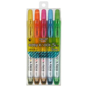 S 형광펜 5P SET(모리스) S 형광펜 5P SET(모리스)