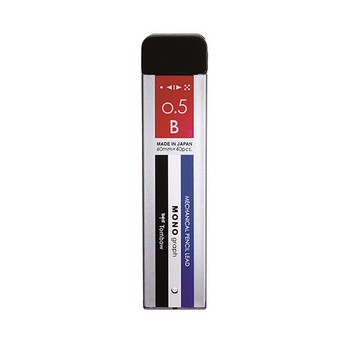 모노그래프 MG 샤프심(스탠다드/40본/0.5/B/TOMBOW) 모노그래프 MG 샤프심(스탠다드/40본/0.5/B/TOMBOW)