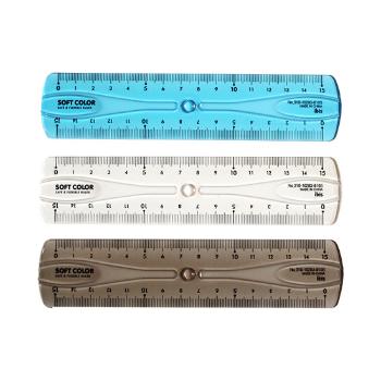 구부러지는자(15cm/아이비스)