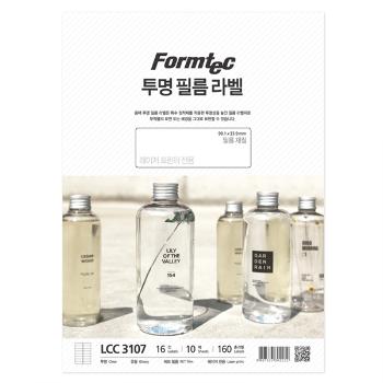 레이저 투명라벨(LCC-3107/10매/16칸/폼텍) 레이저 투명라벨(LCC-3107/10매/16칸/폼텍)