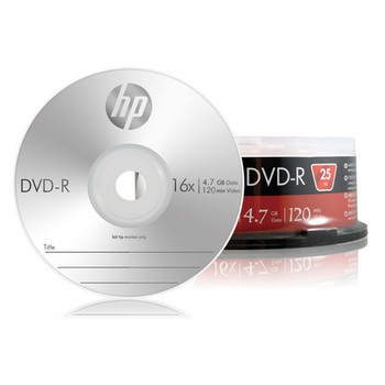HP DVD-R(25P/4.7GB/HP)