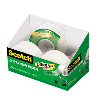 스카치 매직테이프 MT-3 (18*25M/3M) 스카치 매직테이프 MT-3 (18*25M/3M)
