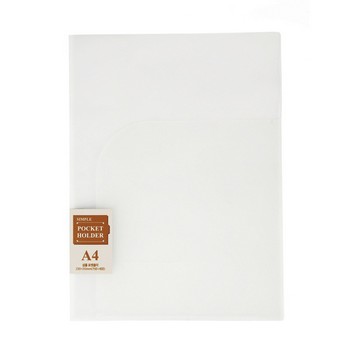 심플 포켓홀더(A4/PP/1개/문화산업)