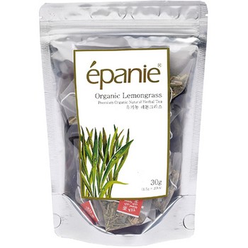 유기농 레몬그라스 삼각망 (1.5g*20T/에빠니) 유기농 레몬그라스 삼각망 (1.5g*20T/에빠니)