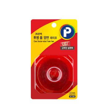 강력폼양면테이프(투명/ DC1202 / 12mm x 2m / 프린텍) 강력폼양면테이프(투명/ DC1202 / 12mm x 2m / 프린텍)
