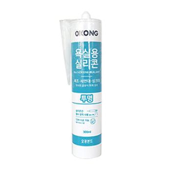 욕실용실리콘 (투명 300ml/오공)