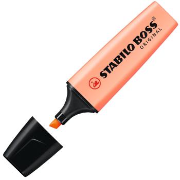 보스파스텔형광펜(크리미피치/STABILO)