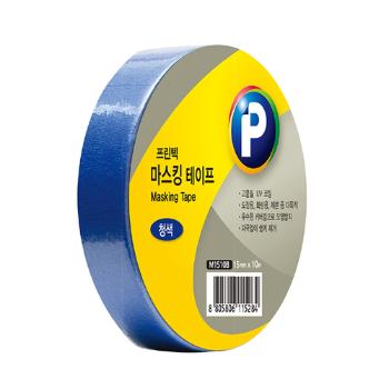 마스킹테이프(청색/M1510B/15mm x 10m/프린텍)