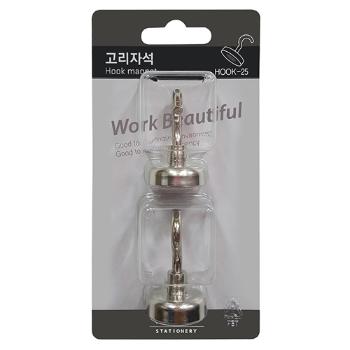 고리자석(Ø25mm/2개입/다산) 고리자석(Ø25mm/2개입/다산)