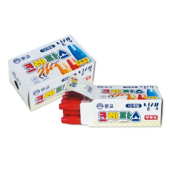 단색크레파스(초록/12본/문교) (주)오피스디포 코리아