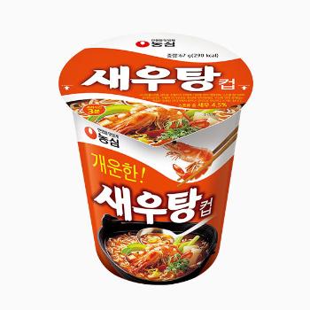 새우탕면 작은컵(67g*30개/BOX/농심)