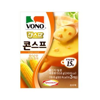 <업체별도배송>농심 VONO 콘스프(3개입) 오피스디포