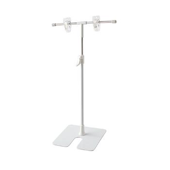 <업체별도배송>흰색T자걸이 (소/길이440~700mm/G4001/아트사인)(3931)