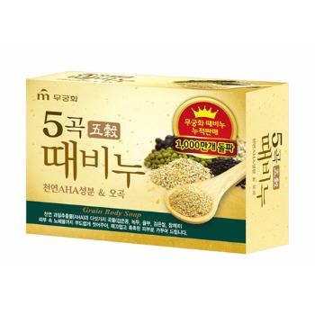 무궁화 오곡 때비누 100g 무궁화 오곡 때비누 100g