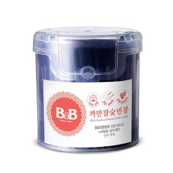 비앤비 까만참숯 면봉 150입 비앤비 까만참숯 면봉 150입