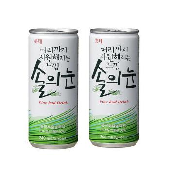 솔의눈(240ml*30캔/box/롯데칠성)