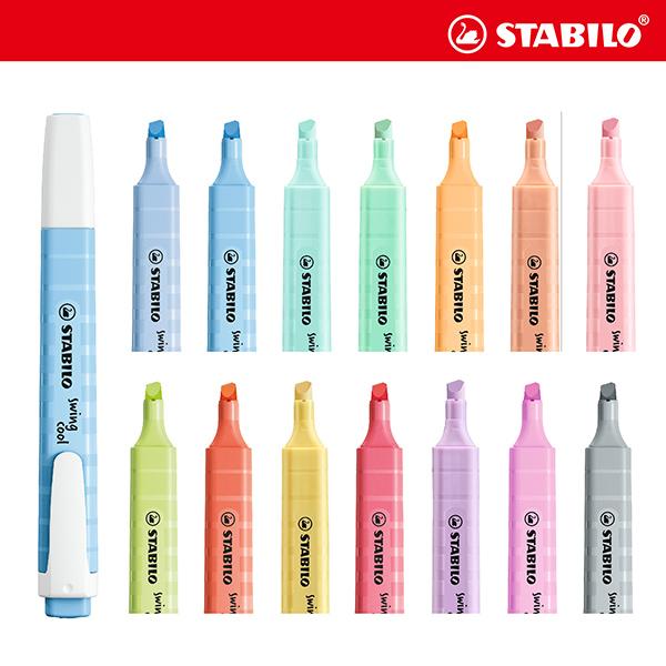 스윙쿨 파스텔 형광펜(113터쿼이즈/1자루/STABILO) 스윙쿨 파스텔 형광펜(113터쿼이즈/1자루/STABILO)
