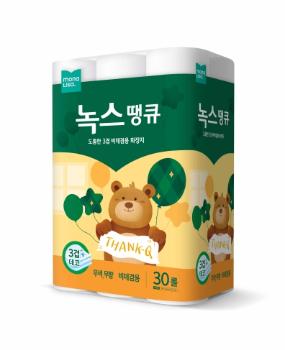 모나리자 땡큐 데코 3겹 화장지(30m*30롤/모나리자)