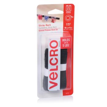 벨크로 일반 롤(블랙/457*19mm/90078/Velcro)