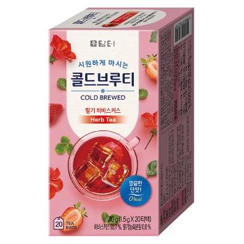 콜드브루 딸기히비스커스티(1.5gx20T/담터)