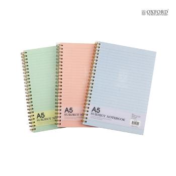 절취스프링 노트(A5/좌철/80매/색상랜덤/옥스포드/D12)