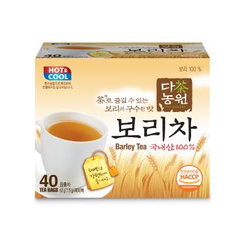 <나비MRO>보리차(40T/1.5g/티백/침출차/다농원/1PK(40T) <나비MRO>보리차(40T/1.5g/티백/침출차/다농원/1PK(40T)
