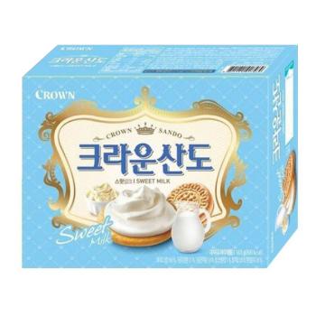 크라운산도(161g/크림맛/크라운제과)