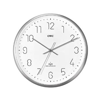 듀 자동시간맞춤 전파수신 벽시계(OWA-1003SV/오리엔트) ㈜오피스디포 코리아