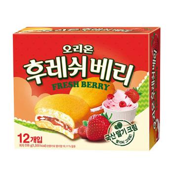 후레쉬베리 딸기(336g/오리온)