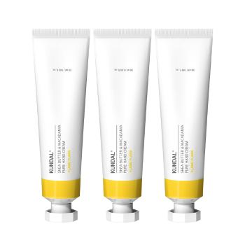 쿤달 시어버터 앤 마카다미아 퓨어 핸드크림 3구 (50ml/일랑일랑)