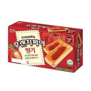 후렌치파이(192g/15입/딸기맛/해태제과)